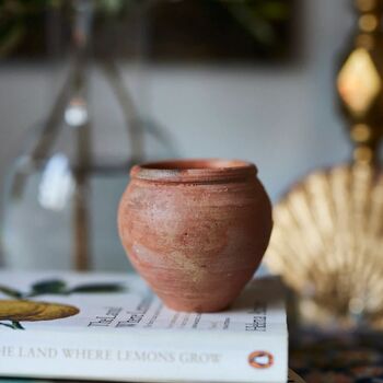 Dalit Goods Terracotta Beeswax Candle | Coconut Or Original Scent – Deepti, 2 of 3