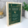 Personalised Ramadan Mubarak Giant Wooden Block 21cm X 15cm, thumbnail 1 of 10