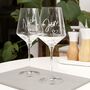 Personalised Love Heart Wine Glass, thumbnail 5 of 8