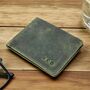 Personalised Handmade Leather Slim Wallet Gift For Him, thumbnail 1 of 12