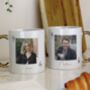 Personalised King And Queen Photo Gold Handle Mugs, thumbnail 1 of 4