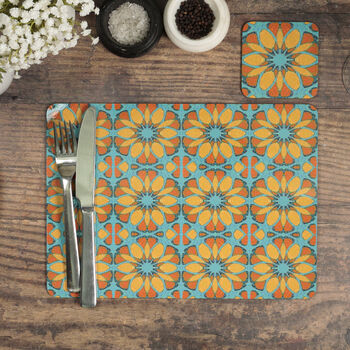 Moroccan Flower Placemats, 5 of 11
