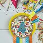 Personalised Digger Birthday Rosette, thumbnail 1 of 4