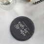 Worlds Best Mum Slate Coaster Gift, thumbnail 7 of 8