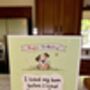 Funny Cat Or Dog Birthday Card Pet Greeting Card, thumbnail 3 of 8