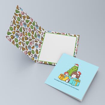 Cute Christmas Penguin Card, 3 of 9