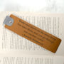 Personalised Leather Bookmark, thumbnail 1 of 2