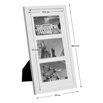 Triple Picture Frame Photo For Three 10 X 15cm, 7 of 9