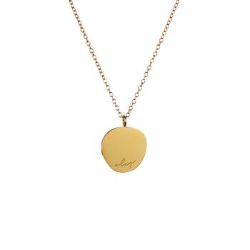 Slag 18k Gold Plated Friendship Necklace, 6 of 11