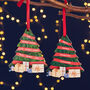 Colourful Family Tree Personalised Christmas Decoration, thumbnail 5 of 7