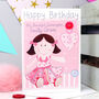Personalised Rag Doll Relation Birthday Card, thumbnail 3 of 11