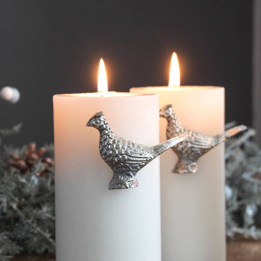 silver-pheasant-candle-pins-set-of-three-by-marquis-dawe