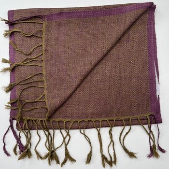 Cruelty Free 'Vegan' Silk Scarf With Natural Dye, 6 of 12