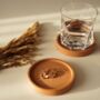 Handmade Stone Effect Round Eco Resin Coaster, thumbnail 2 of 12