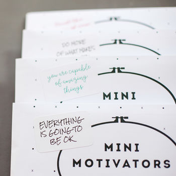 Amazing Things Mini Motivator Embroidery Kit, 7 of 8
