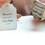 Homemade With Love Personalised Rubber Stamp, thumbnail 2 of 3