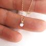 Rising Star Naked Diamond Solitaire Necklace, thumbnail 7 of 10