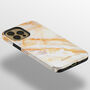 Creme Onyx Marble Tough Case For iPhone, thumbnail 2 of 4