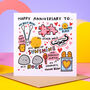 Happy Anniversary Card, thumbnail 3 of 4