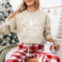 Milk And Cookies Christmas Sweatshirt, thumbnail 7 of 10