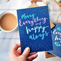 Merry Everything Christmas Cards Pack, thumbnail 1 of 6