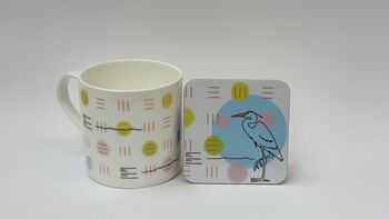 Heron Song Bone China Mug, 9 of 9