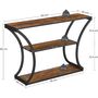 Console Table Entryway Table With Curved Frames, thumbnail 9 of 9
