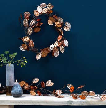 Copper Leaves Garland, 2 of 7