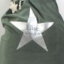 Personalised Large Santa Sack In Forest Green, thumbnail 2 of 3