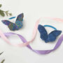 Fabric Butterfly Hair Bands For Little Girls Hair, thumbnail 6 of 12