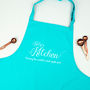 'Serving The World's Best' Personalised Apron, thumbnail 2 of 5