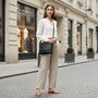 Genuine Leather Shoulder Bag, Cross Body Bag, thumbnail 3 of 6