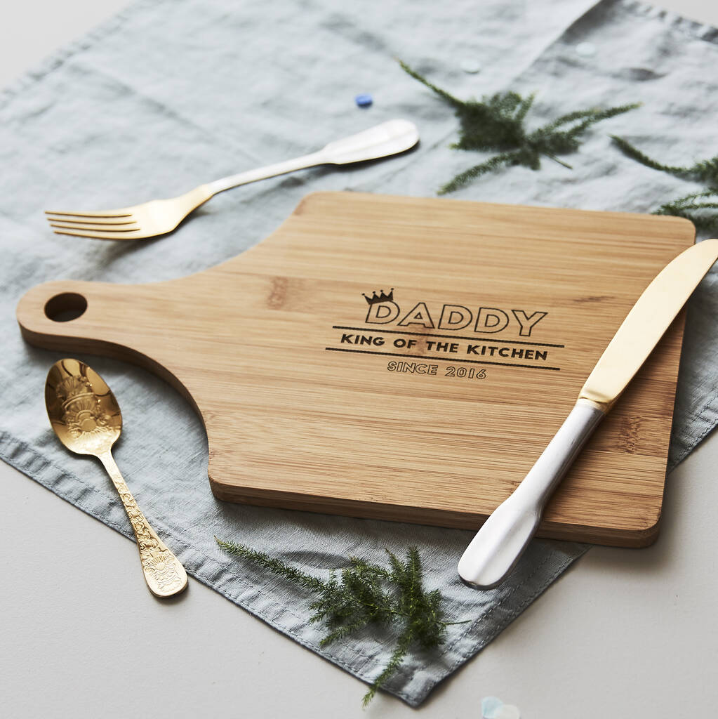 Personalised Chopping/Cheese Board For Him, 1 of 7