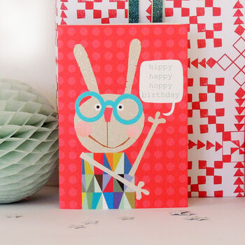 Happy Birthday Rabbit Card, 3 of 3