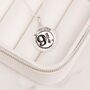 Harry Potter Sterling Silver Platform Nine Three/Four Necklace With Crystals, thumbnail 3 of 7
