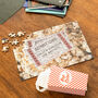 Personalised Popcorn And Chill Jigsaw Puzzle, thumbnail 1 of 4