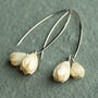 Pearl Snowdrop Earrings, thumbnail 1 of 7