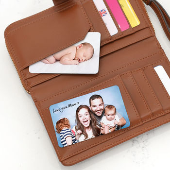Personalised Wallet Or Purse Photo Wallet Card, 4 of 7