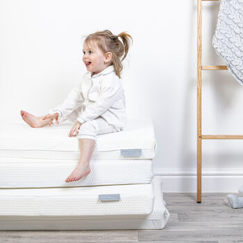 Tiny Dreamer Essential Coil Sprung Cot Bed Mattress, 5 of 5