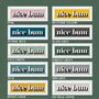 Nice Bum Framed Typography Print, thumbnail 11 of 12