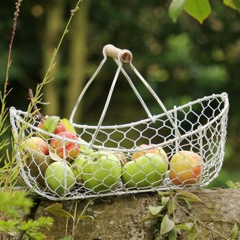 Personalised Garden Harvest Trug Basket, 3 of 6
