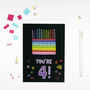 Children's Rainbow Cake Birthday Cards, thumbnail 5 of 11