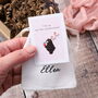 Gift Bag 'I Like You' Origami Heart Earrings, thumbnail 4 of 9