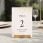 Confetti Personalised Wedding Table Numbers, thumbnail 3 of 6
