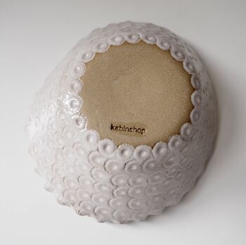 Handmade Personalised Ceramic Special Date Ring Dish, 9 of 9