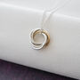 50th Gold And Silver Necklace, thumbnail 1 of 12