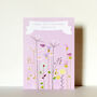 Personalised Thistles And Cow Parsley Card, thumbnail 5 of 5