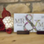 Personalised Couples Mr And Mrs Mugs, His Her Gift Set, thumbnail 3 of 4