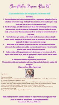 Make Your Own Choco Mallow Popcorn Bliss Kit, 7 of 7