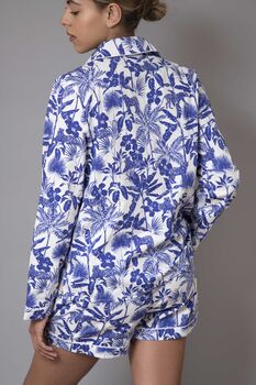 Luxury Cotton Pyjama Shorts | Straight Outta Bali, 3 of 8